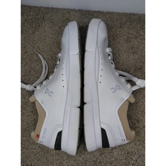 On Womens The Roger Advantage White Running Shoes Sneakers Size 10 - Picture 9 of 14